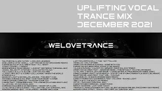 Uplifting Vocal Trance Mix December 2021