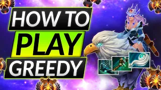 HOW TO PLAY GREEDY SUPPORT - 11k MMR Position 5 Tips To Gain Rank - Dota 2 Mirana Guide