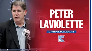 NYR Practice: Peter Laviolette Media Availability | May 8, 2024