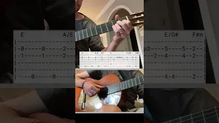 Tears in Heaven | Eric Clapton #fingerstyleguitar #guitartabs