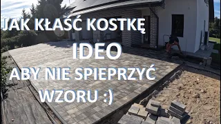 Jak kłaść kostkę IDEO Polbruk aby nie spie....... :) #brukarzbydgoszcz #paving #pavingstone #ogrody