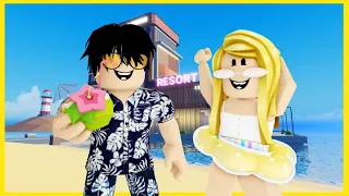 Vacaciones en un RESORT con KEVIN | Mamá vs Roblox