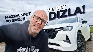 Vrnitev dizla! Mazda CX-60 - VLOG #974