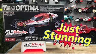 Is The Kyosho Turbo Optima RC Buggy Really That Stunning? Unboxing | GOLD!