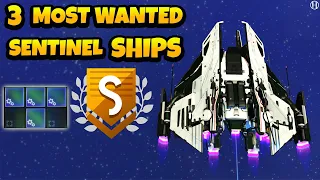 No Man's Sky INTERCEPTOR 3 Most Wanted Sentinel Ships S-Klasse 4 Supercharged