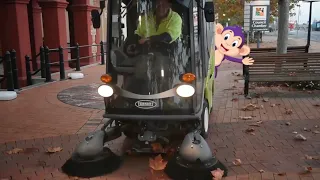 Curious Tots: How do Street Sweepers Work | Fun educational videos for toddlers & kids