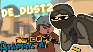 CS ANIMATION: DE_DUST2 (COUNTER-STRIKE PARODY)