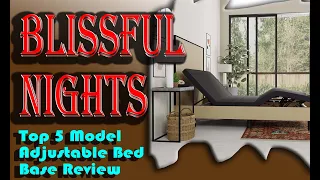 Blissful Nights Top 5 Model Adjustable Bed Base Review | Bedton