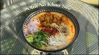 Ohn No Khao Swé | Authentic Burmese Recipe