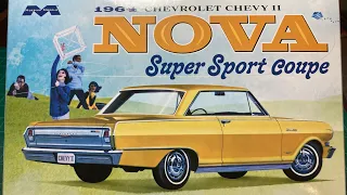 New Moebius 1964 Nova full build up and review #modelkit #scalemodels #hobbys