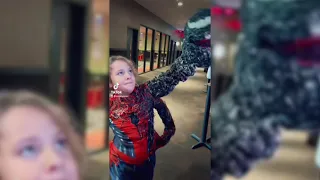 Venom 3 - Spideykid and Venom Puppet Cosplay