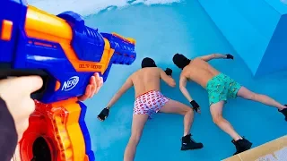 NERF -  Punishment. В ОДИНОЧКУ против БАНДЫ....