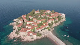 Best of all Montenegro Budva Kotor travel drone aerial