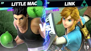 Super Smash Bros Ultimate Amiibo Fights Little Mac vs the World #3 Little Mac vs Link
