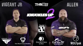 KNUCKLES UP 2 | "RVJ" Rob Vigeant Jr vs Brandon "FILTHY POWER" Allen