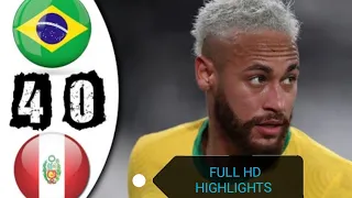 Brazil vs Peru 4-0 All Goals & Extended Full Highlights - 2021 HD
