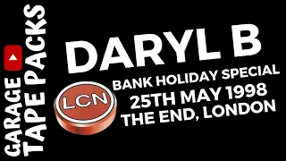 Daryl B ✩ La Cosa Nostra ✩ A Bank Holiday Special ✩ 25th May 1998 ✩ Garage Tape Packs