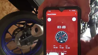 Yamaha MT 03 Akrapovic Slip On Exhaust VS Stock