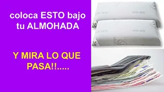 ✅ COLOCA ESTO DEBAJO DE TU ALMOHADA ¡Y el Dinero Llegará Fácilmente a ti! COMPRUÉBALO TU MISM@