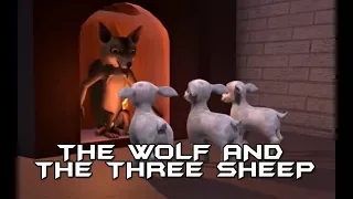 The Wolf and the Three Sheep | Animated Moral Based Story For Kids