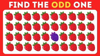 FIND THE ODD EMOJI OUT | 3 Difficulty Levels | Spot The Odd One Out | Emoji Puzzle Quiz