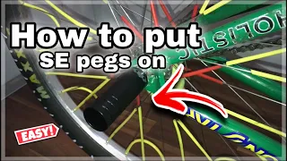 How to put SE pegs on (easy!)