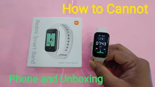 How to Connect Xiaomi Redmi Smart Band 2 and Unboxing