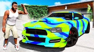 I Found FRANKLIN'S SECRET CAR in GTA 5!