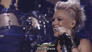 P!nk - Fuckin' Perfect (Subtítulos en español e inglés)