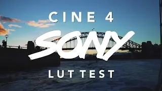 Sony Cine4 LUT Test