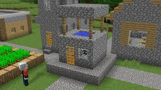 1000$ GİZLİ KUYU EV - Minecraft