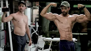 Inspiring journey of Hrithik Roshan | Gym Motivation  | Body transformation | War | Kabir | HRX |