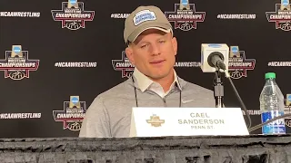 Penn State Wrestling HC Cael Sanderson Speaks on Team National Title, Record Score