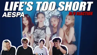 [Ready Reaction] aespa 에스파 'Life's Too Short (English Ver.)' MV ReactionㅣPREMIUM DANCE STUDIO