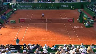 Nadal's Forehand DESTROYS Pella's Overhead