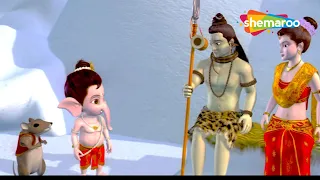 Bal Ganesh ki Kahaniya In 3D Part - 02 | बाल गणेश की कहानिया | 3D Hindi Story