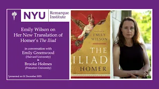 Emily Wilson on her new translation of Homer's The Iliad