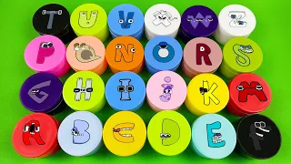 Alphabet Lore - Looking For Alphabet A-Z Clay With Round Box Colorful! ASMR