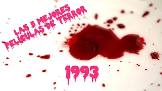 5 películas de terror de 1993