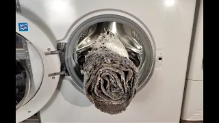 Experiment - Carpet - in a Washing Machine