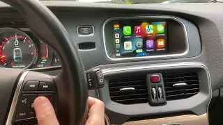 Volvo V40 Cross Country Carplay showcase