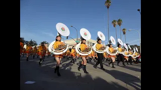 京都橘高校 Kyoto Tachibana High School /Green Band/Rose Parade 2018 No zoom version「4ｋ」