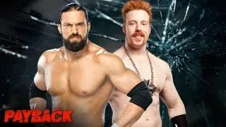 WWE: Payback - Kickoff | Sheamus vs Damien Sandow HD