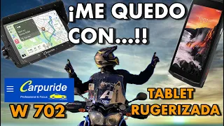 CARPURIDE W702 Vs TABLET RUGERIZADA