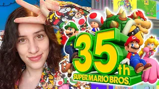 IT'S ALL HERE! Super Mario Bros. 35th Anniversary Direct Reaction! | JustJesss