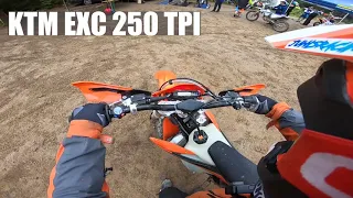 KTM EXC 250 TPI - Koeajo!