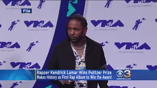 Kendrick Lamar Becomes First Rapper To Win Pulitzer Prize For Music