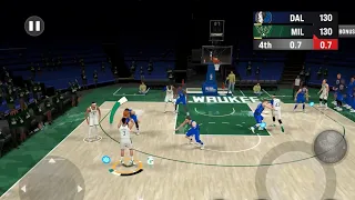 Stepback Gamewinning Championship Game In NBA 2K22 Mobile Finals Association Mode