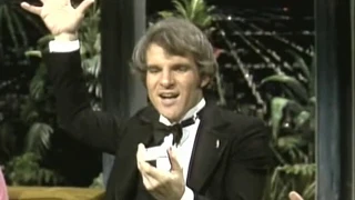 Steve Martin on Carson - Stand Up Comedy for Dogs & Card Tricks 1973