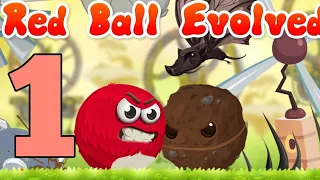 Red Ball Evolved Level 1 Android Walkthrough Gameplay HD Redball Games